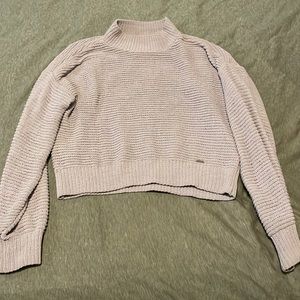 Light purple mock neck sweater